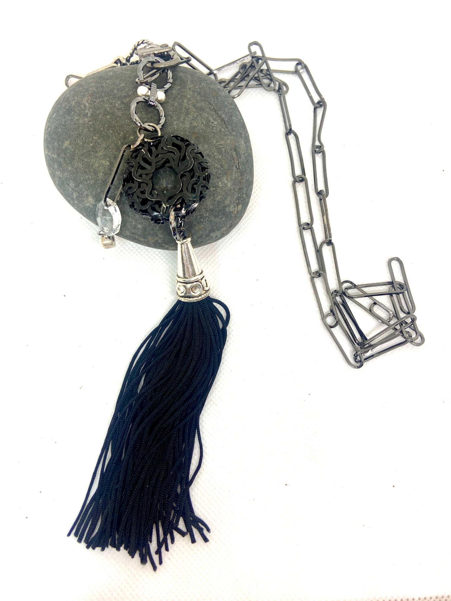 Lya Long Tassel Necklace